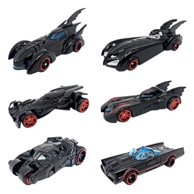 Bild av APRRMLIZW Billeksaksset 6 stycken mini diecast leksaksbilar set leksaker bilar bil leksak lämplig för småbarn från 3 4 5 år pojkar flickor