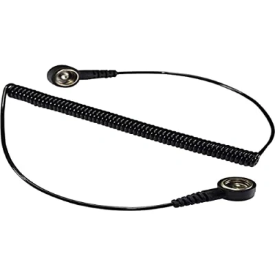 Bild av TRU Components 1364537 1.83 SpKL 10 183 KK ESD jordkabel 1,83 m tryckknapp mm