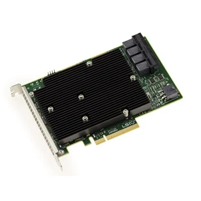 Bild av KALEA INFORMATIQUE LSI OEM 9300 16i PCIe 3.0 SAS + SATA kontrollkort 12GB 16 interna portar SAS9300 03 25600 01B