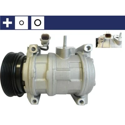 Bild av MAHLE ORIGINAL ACP 701 000S Compresseur De Climatisation 10S20C 12 PAG 46 R 134a avec bague d&#039;étanchéité CHRYSLER: VOYAGER 4