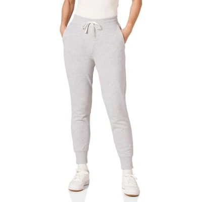 Bild av Amazon Essentials fleece joggingbyxor för kvinnor (finns i plusstorlek), ljusgrå ljung, 2X