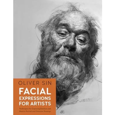 Bild av Facial Expressions for Artists: Techniques Capturing Emotion and Mood in Portrait Character Drawings (Volume 10)