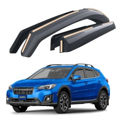 Bild av GOODYEAR Vindavvisare för/Kompatibla med Subaru XV 2017 2024, Bilfönster Regnskydd Regnavvisare Integrerade avvisare 4 st