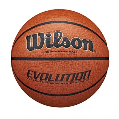 Bild av Wilson Evolution Game, Orange, Läder, inomhus, Mönstrad, Komposit, 1 styck