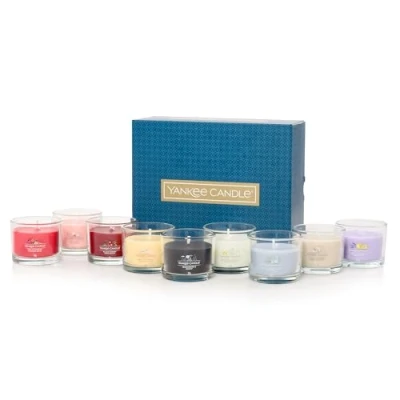 Bild av Yankee Candle doftljus presentset Votivljus Sojblandning vaxblandning 9 antal perfekta gåvor för kvinnor