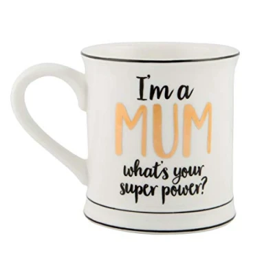 Bild av I&#039;m a Mum, What&#039;s Your Superpower? Porslinsmugg Gåvor till mammor