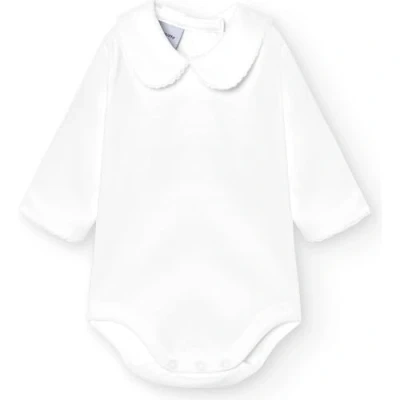Bild av babidu Unisex Baby Body Cuello Algodon, vit, 6 månader