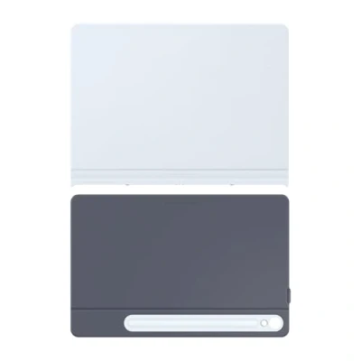 Bild av Samsung Smart Book Cover Dual Display Positionerbar Tab Surfplatta Fodral för Galaxy S9 FE, Blå
