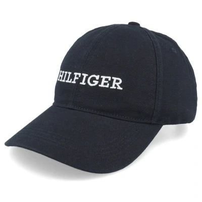 Bild av Tommy Hilfiger Monotype 6 Panel Keps, Storlek: One Size, Black