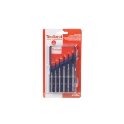 Bild av PEREL HSET06 Precisionsskruvmejslar (6 pack) 143014