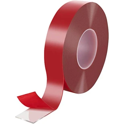 Bild av Poppstar dubbelhäftande akryltejp (10 m x 38 mm 2 mm) transparent