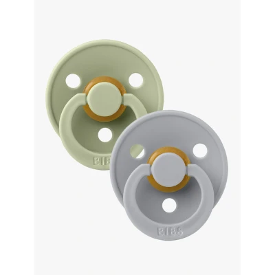 Bild av BIBS Colour Napp 2 pack Latex Stl Rund, Sage/Cloud