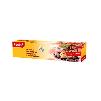 Bild av Paclan bakplåtspapper, 100 m x 38 cm, brun, meter