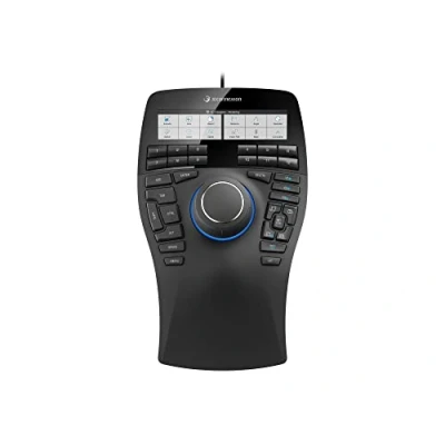 Bild av 3Dconnexion SpaceMouse Enterprise 3DX 700056 3D mus, Svart