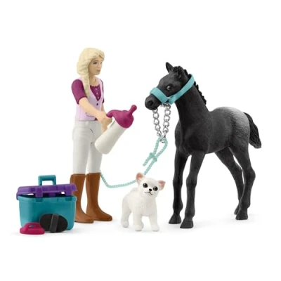 Bild av Schleich 42755 Pocket Set BBQ Care For Foal Lekset