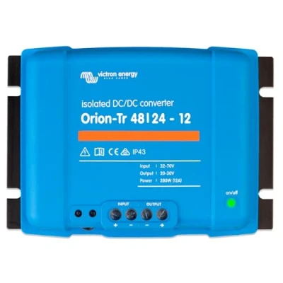 Bild av Victron Energy Orion Tr IP43 48/24 Volt 12 amp 280 Watt DC Omvandlare, Isolerad