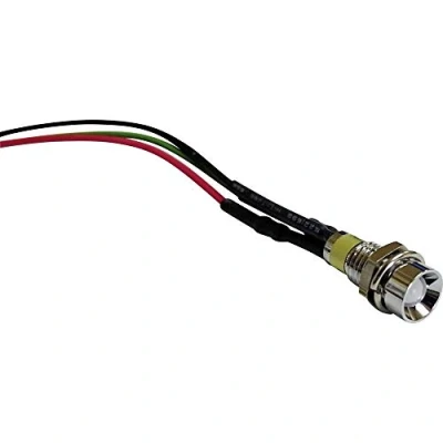 Bild av TRU Components 141453 LED signallampa flerfärgad röd, grön 12 V/DC BD 0608 V