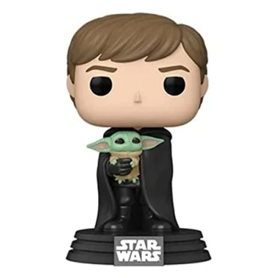Bild av Funko POP! Guerres des étoiles: Mandalorian Luke avec enfant