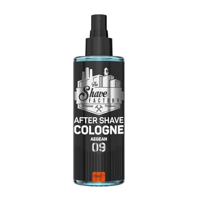 Bild av The Shave Factory After Cologne En Doftande Essens för Oklanderlig Skötsel Efter Rakning Långvarig Känsla av Friskhet och Komfort (250 ml, 09 Kreta)