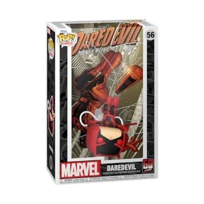 Bild av Funko POP! Comic Omslag: Dd 60th Daredevil #1 Samlarobjekt Vinylfigur Presentidé Officiell Merchandise Leksaker för barn och vuxna Filmfans Modellfigur samlare utställning