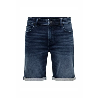 Bild av ONSPLY Jog DBD 0025 ANA DNM shorts NOOS, Mörkblå denim, XXL