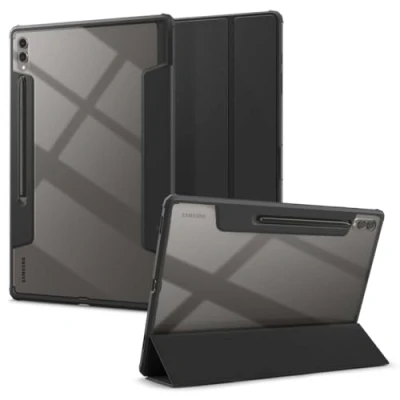 Bild av Spigen Ultra Hybrid Pro Designad för Samsung Galaxy Tab S10 (2024) / S9 (2023) S8 (2022) Svart