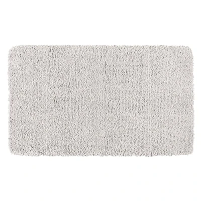 Bild av Wenko badrumsmatta Belize Light Grey badmatta, säker, fluffig, luddfri, polyester, ljusgrå, 120 x 70 0,1 cm