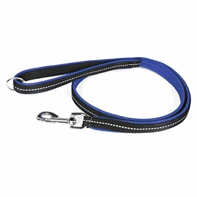 Bild av Julius K9 POWAIR leash blue 1.2 m with handle large carabiner