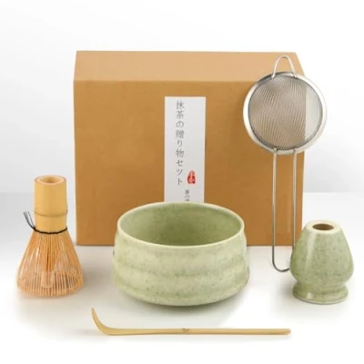 Bild av Japanskt teset (5 st) matcha traditionell sked (chashaku) spade filter perfekt för att göra kan också vara en bra present till vänner och kollegor