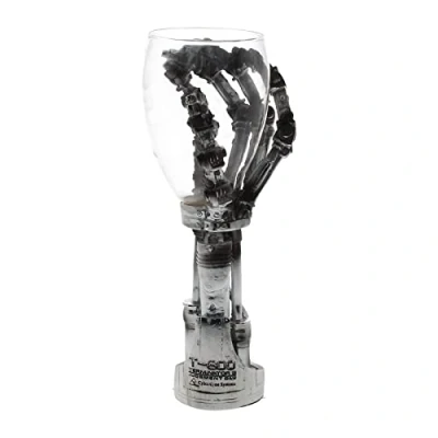 Bild av Nemesis Now B1457D5 Terminator handbägare 19 cm silver, harts med rostfritt stålinsats