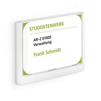 Bild av Durable 486102 DÖRRSKYLT CLICK SIGN 149x105,5mm, vit