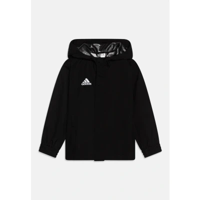 Bild av adidas Performance Entrada ALL Weather Unisex Regnjacka för barn, Storlek: 128, Black