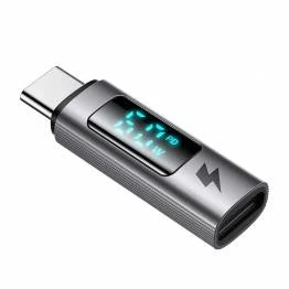 Bild av Mcdodo Lightning hona till USB C hane adapter med display 36W PD