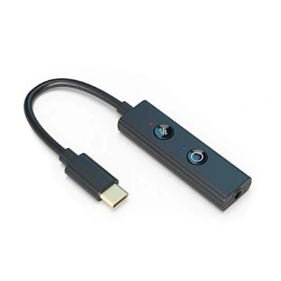 Bild av Creative Sound Blaster Play! 4, högupplöst ljudadapter, USB C externt stereoljudskort DAC kompatibel med Windows, MAC, PS4, PS5, PC, hörlurar, bärbara datorer, smartphones, surfplattor