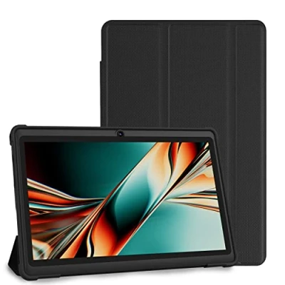 Bild av PRITOM 7 tums Android surfplatta, 4GB (2+2Expand), 32 GB, (expanderbar 128 GB) surfplatta PC med fyrkärnig processor, 3 500 Mah, dubbel kamera, wifi, bluetooth, (ingen laddare ingår)