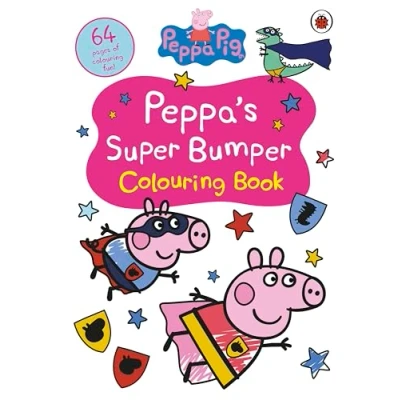 Bild av Peppa Pig: Peppa’s Super Bumper Colouring Book