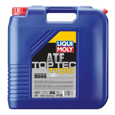 Bild av Växellådeolja LIQUI MOLY Top Tec ATF 1100 20L, Framaxel