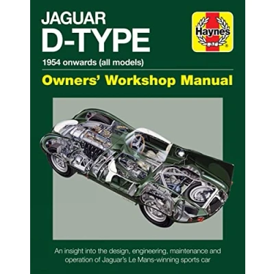 Bild av Jaguar D Type Owners&#039; Workshop Manual: 1954 onwards (all models)
