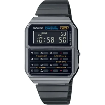 Bild av Casio Heritage Unisex Digitalklocka anthracite/silvercoloured, Storlek: One Size, Anthracite/silver coloured