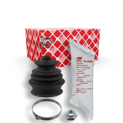 Bild av FEBI BILSTEIN 08302 Soufflet De Cardan Essieu avant, côté roue Caoutchouc VOLKSWAGEN: Polo II Coupe, 3/5 portes, Classic