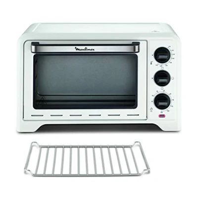 Bild av Moulinex Four Optimo 19 L, bakning, pizza, pajer, kakor, bakverk, 6 bakningslägen, traditionell värme, vit OX441110