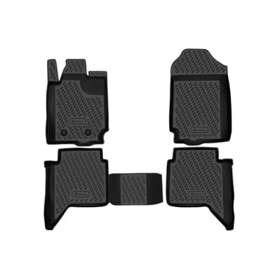 Bild av Element Perfekt passande premium 3D gummimattor golvmattor lämpliga för Ford Ranger, MK3, 4 dörrar, 20112024, TLG.
