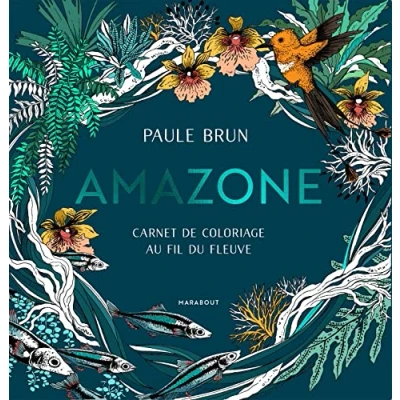 Bild av Amazone: Carnet de coloriage au fil du fleuve