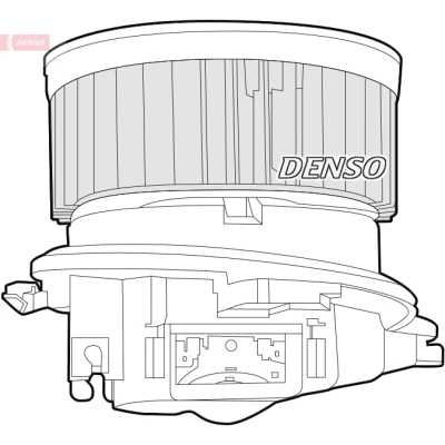 Bild av DENSO DEA21007 Pulseur d&#039;Air pour véhicules avec direction à gauche PEUGEOT: 306 3/5 portes, Partner I Van, Break