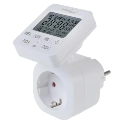 Bild av GreenBlue digital tidställare timer, max. belastning 16A, IP20, GB605 F
