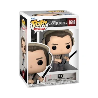 Bild av Funko POP! Movies: the Con Ed Warren Conjuring Samlingsbar vinylfigur Presentidé Officiell Merchandise Leksaker för barn och vuxna Skräckfans