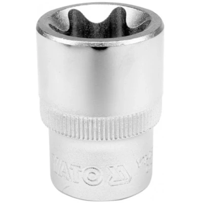 Bild av YATO YT 05228 Clé à douille Torx DIN2124 E24 Acier chrome vanadium