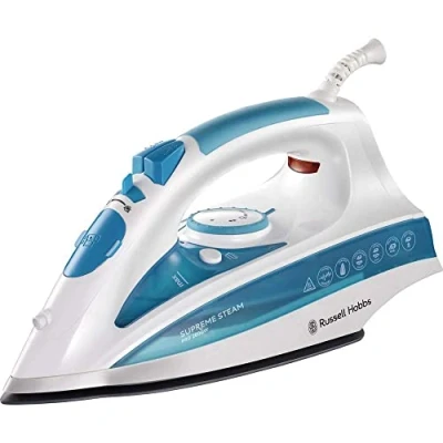 Bild av Russell Hobbs strykjärn, 2600W, 210 g ångpuff och 70g kontinuerlig ånga, vattentank 300 ml, anti dropp funktion, keramisk styrksula, Supreme steam 20562 56