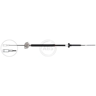 Bild av A.B.S. K21130 Câble d&#039;Embrayage FIAT: Cinquecento, Seicento / 600 3/5 portes