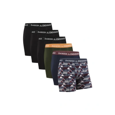 Bild av Danish Endurance Classic Trunks W/ FLY 6 PACK Underkläder, Storlek: Large, Multicolor